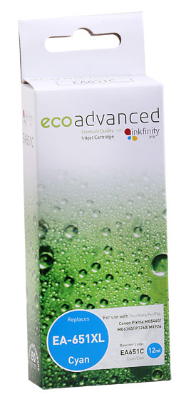 Eco Advanced Canon CLI-651XL Cyan
