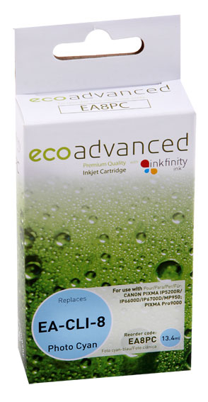 Eco Advanced Canon CLI-8 Photo Cyan