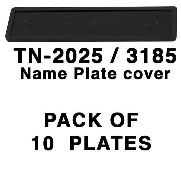 CC1268 BROTHER TN2025 NAME PLATE COVER set 10