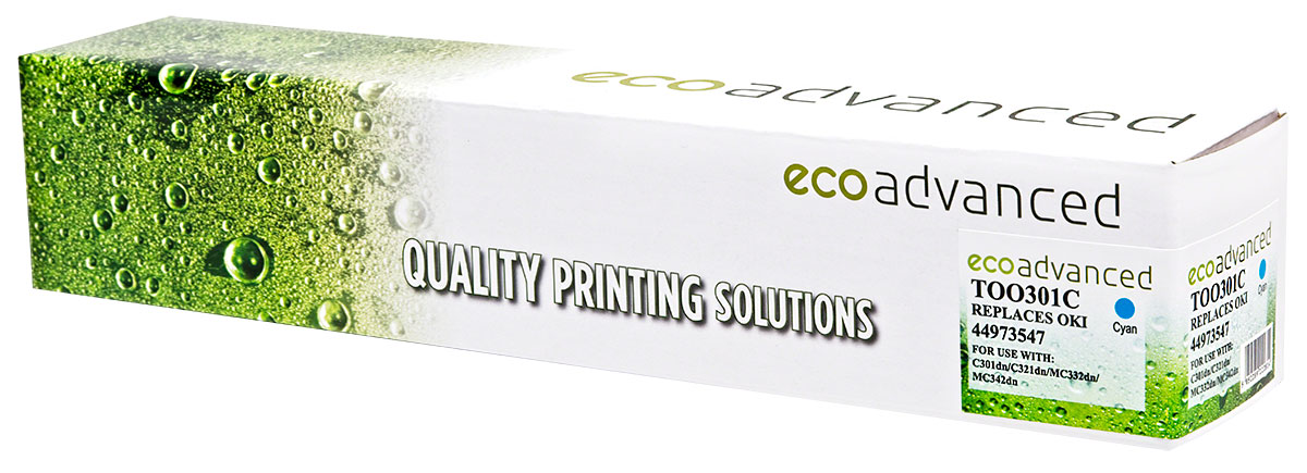 Eco Advanced OKI C301 Cyan Reman