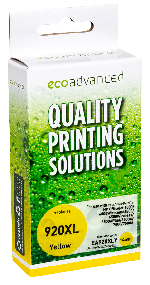 Gold Line HP 920XL Yellow