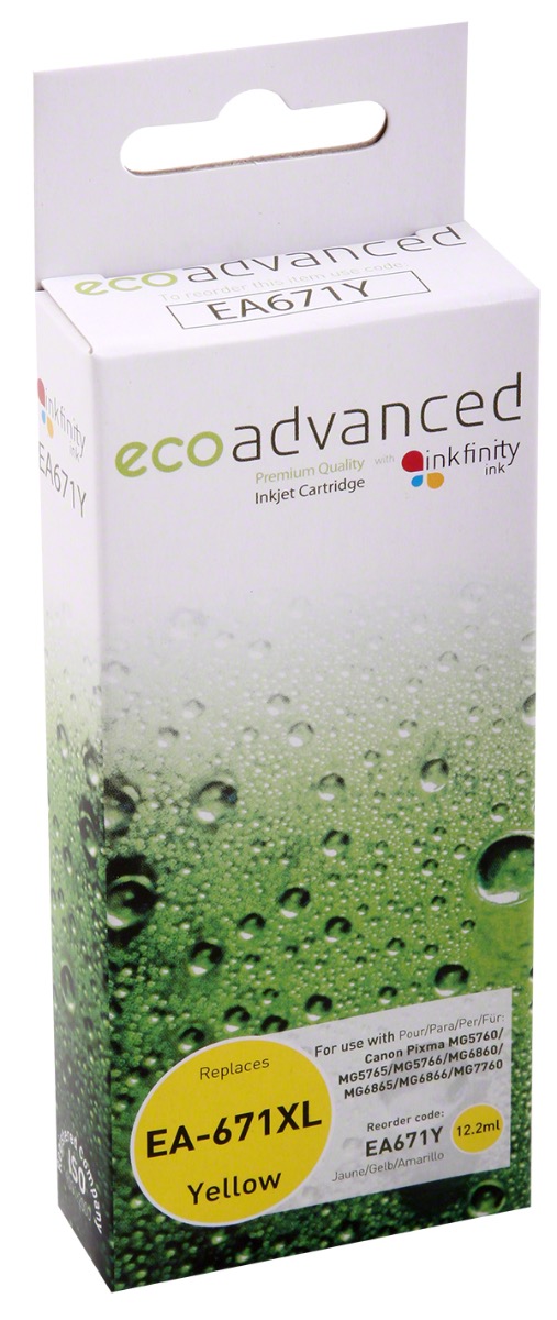 Eco Advanced Canon CLI-671XL YELLOW