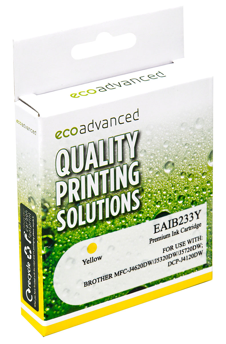 Gold Line Brother LC233 Yellow