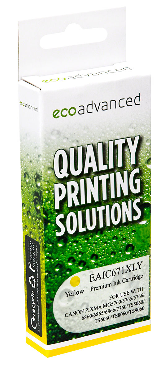 Gold Line Canon CLI-671XL YELLOW