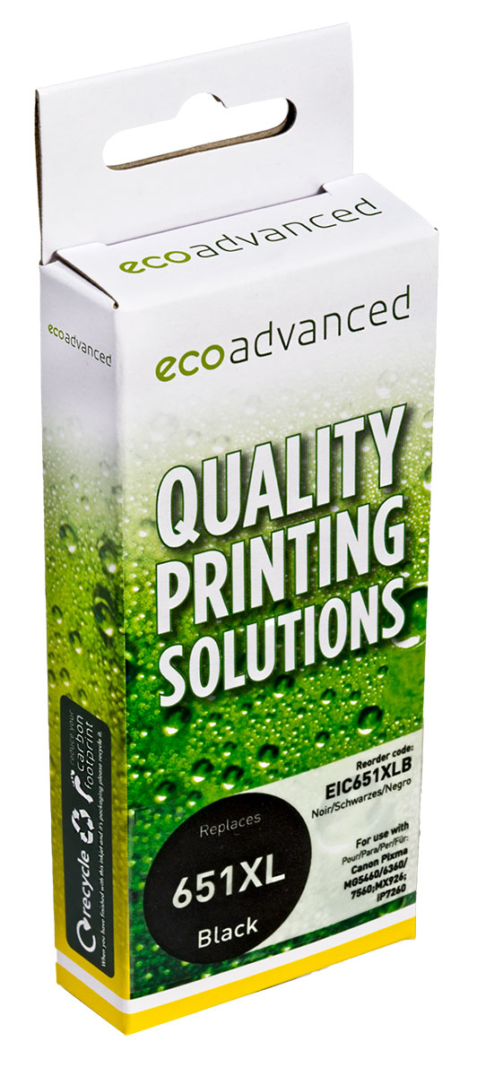 Gold Line Canon CLI-651XL Black