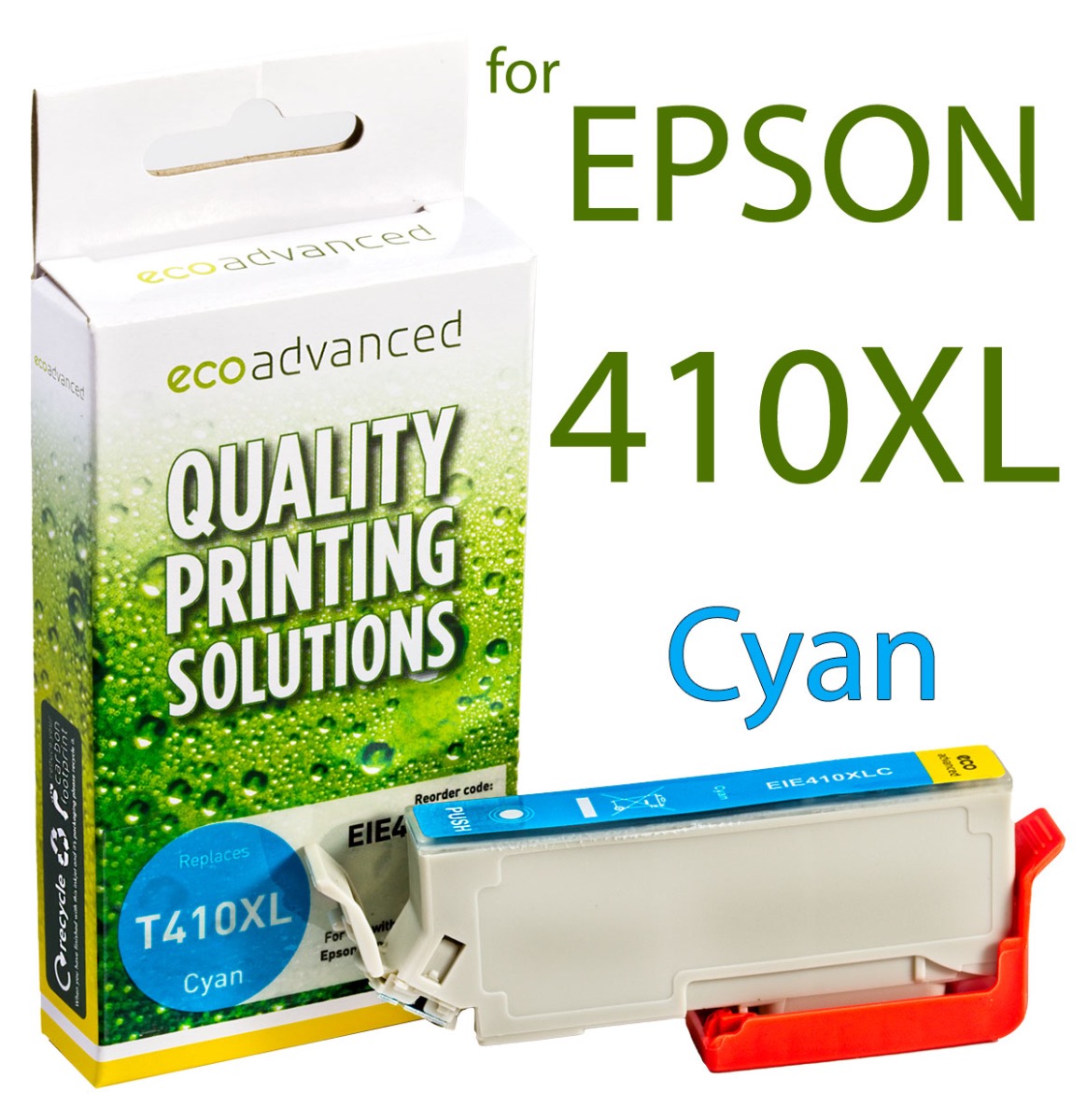 Gold Line Epson 410XL Cyan