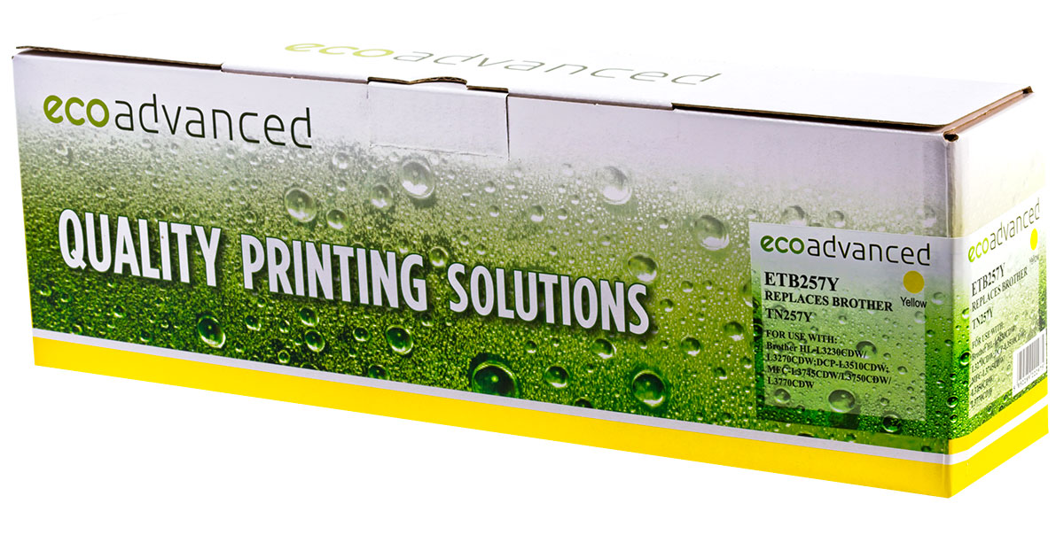Gold Line Brother TN253 Toner Yellow