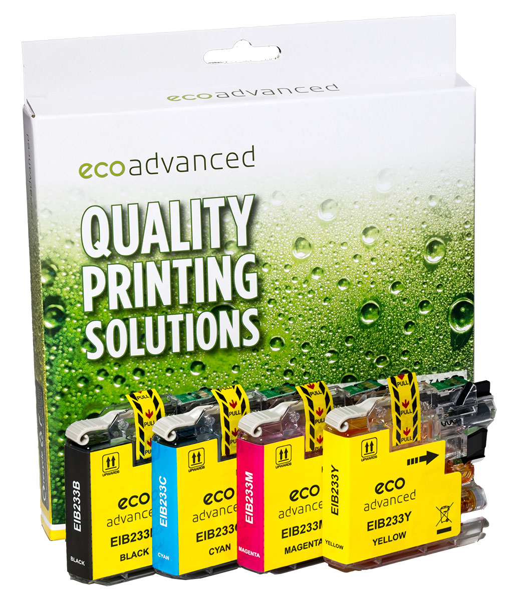 Gold Line Brother LC233 Value Pack 4