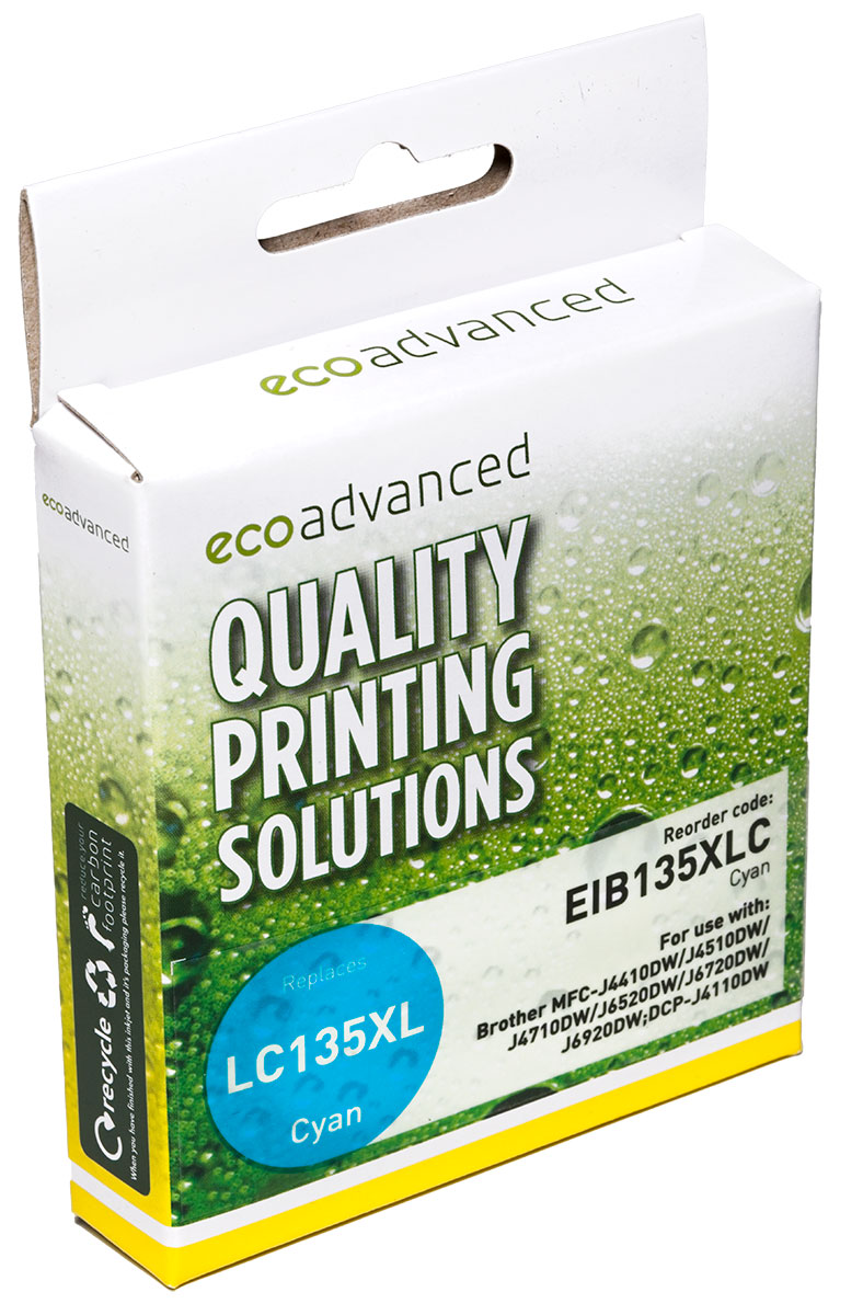 Gold Line Brother LC-135XL Cyan