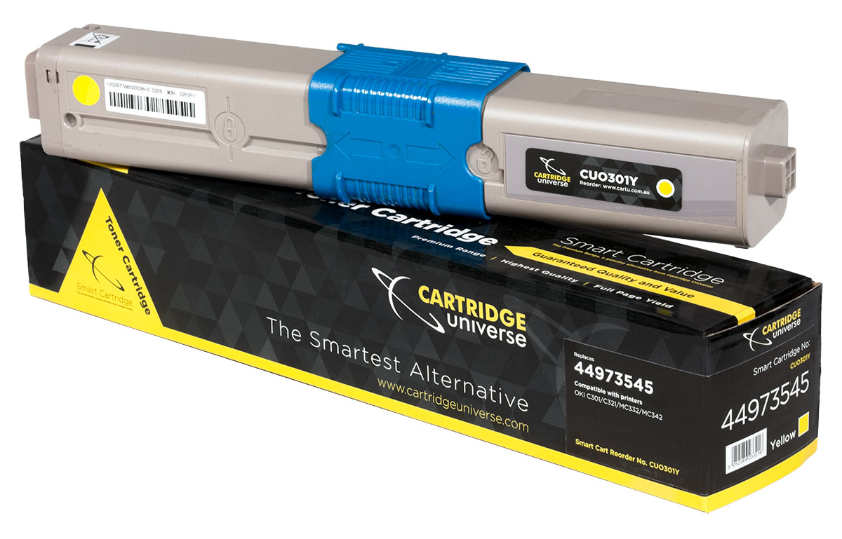 Cart U OKI C301 Yellow Remanufactured original