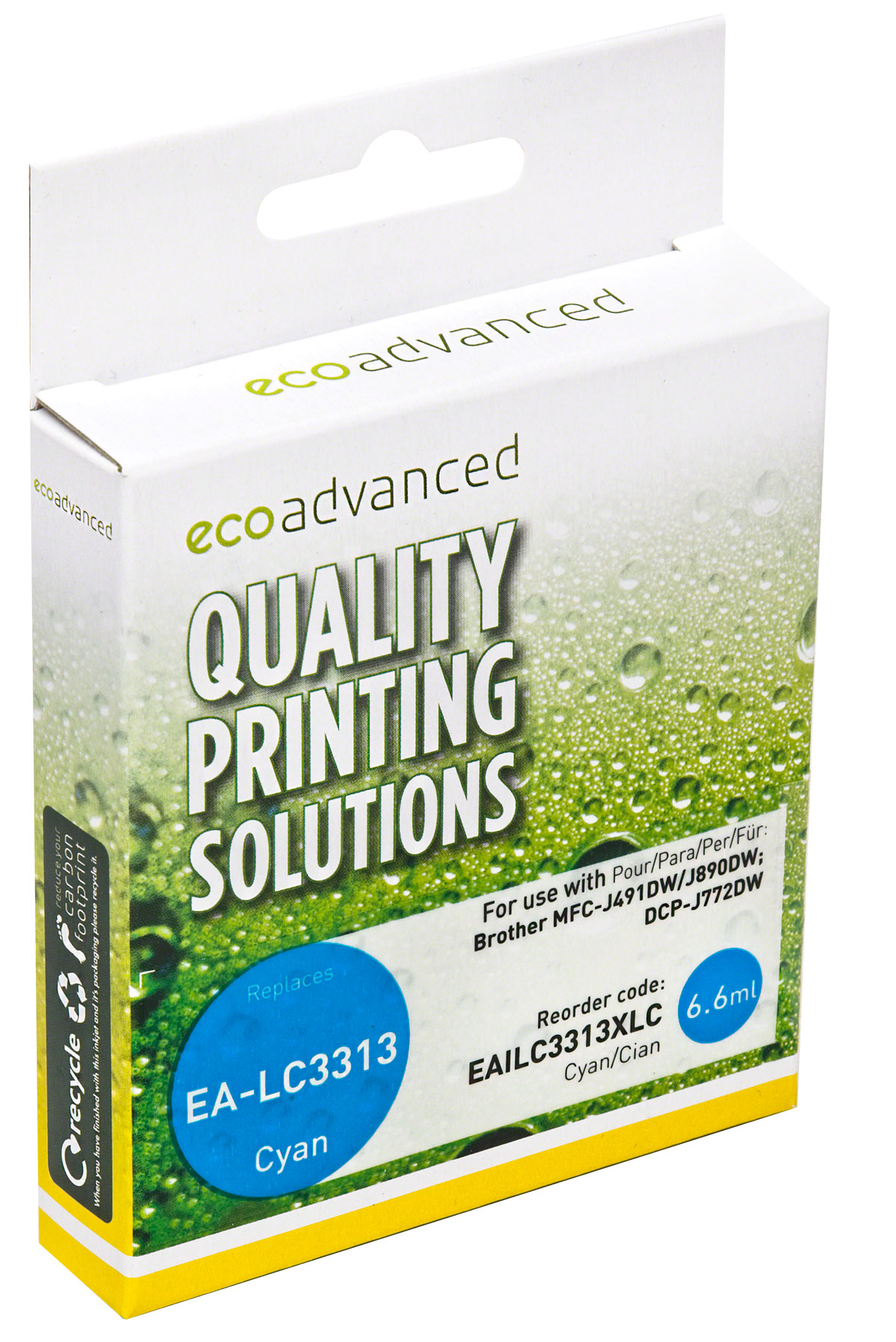 Gold Line Brother LC-3313XL Cyan