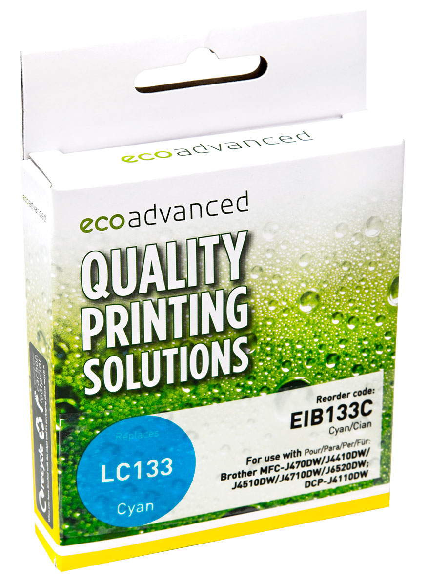 Gold Line Brother LC133 Cyan