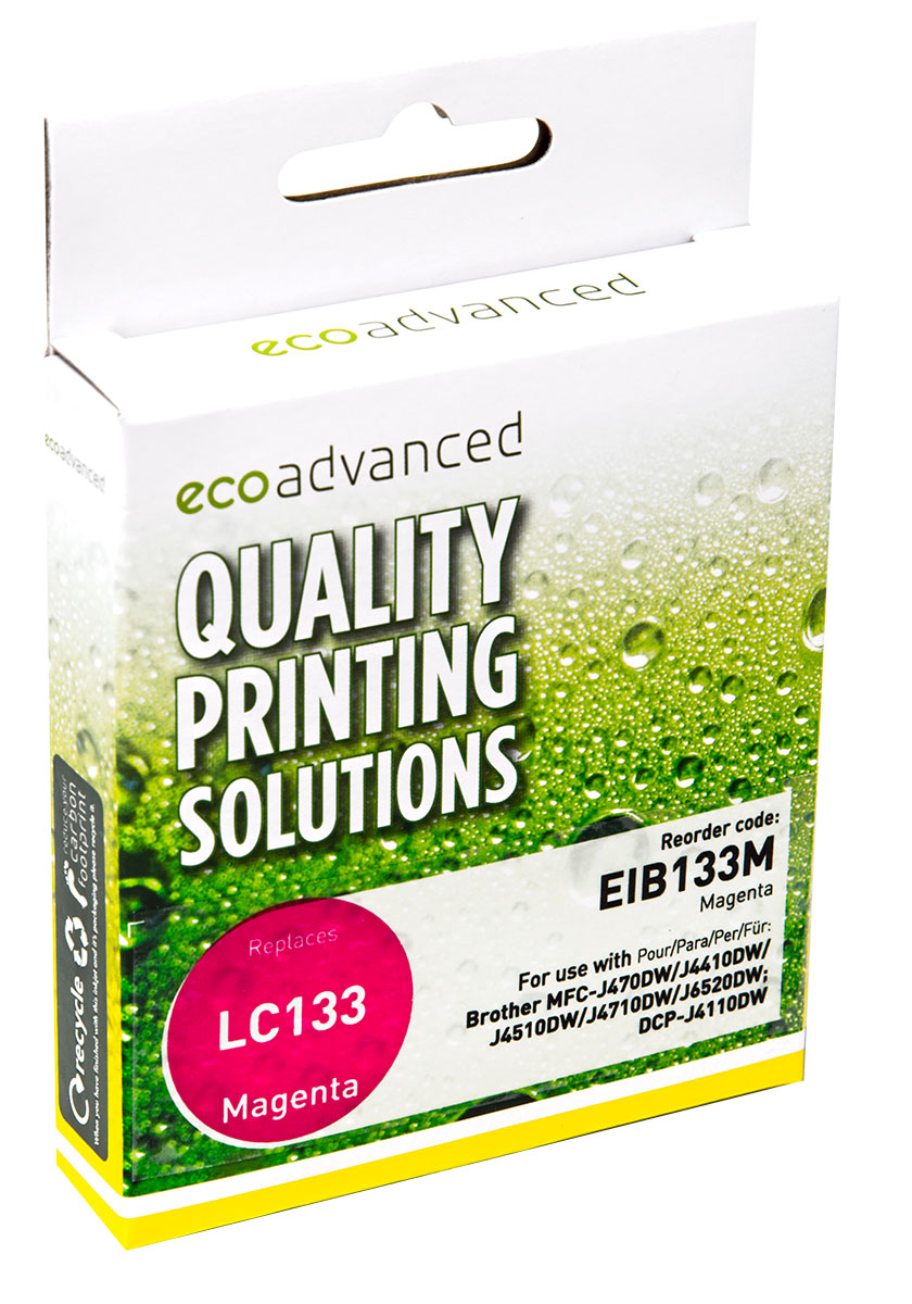 Gold Line Brother LC133 Magenta