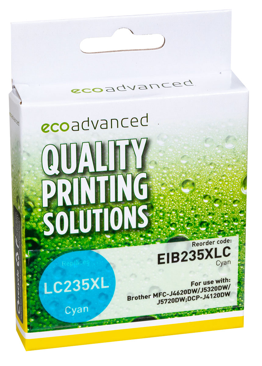 Gold Line Brother LC235XL Cyan