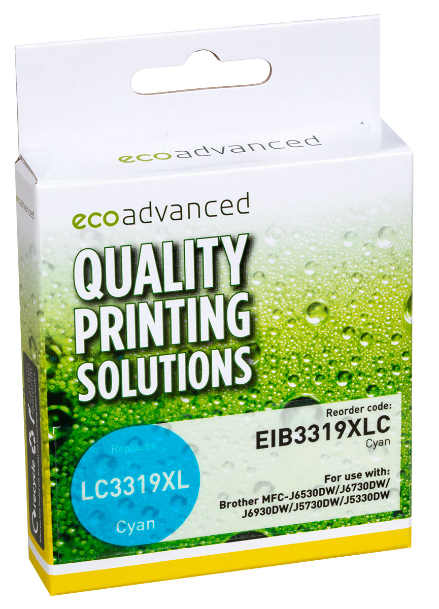 Gold Line Brother LC3319XL  Cyan