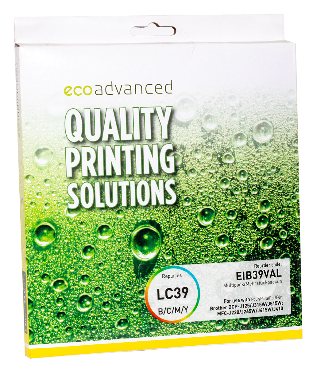 Gold Line Brother LC-39 Value Pack 4