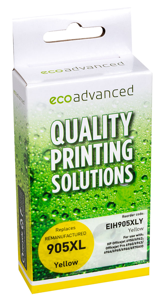 Gold Line HP 905XL Yellow Reman