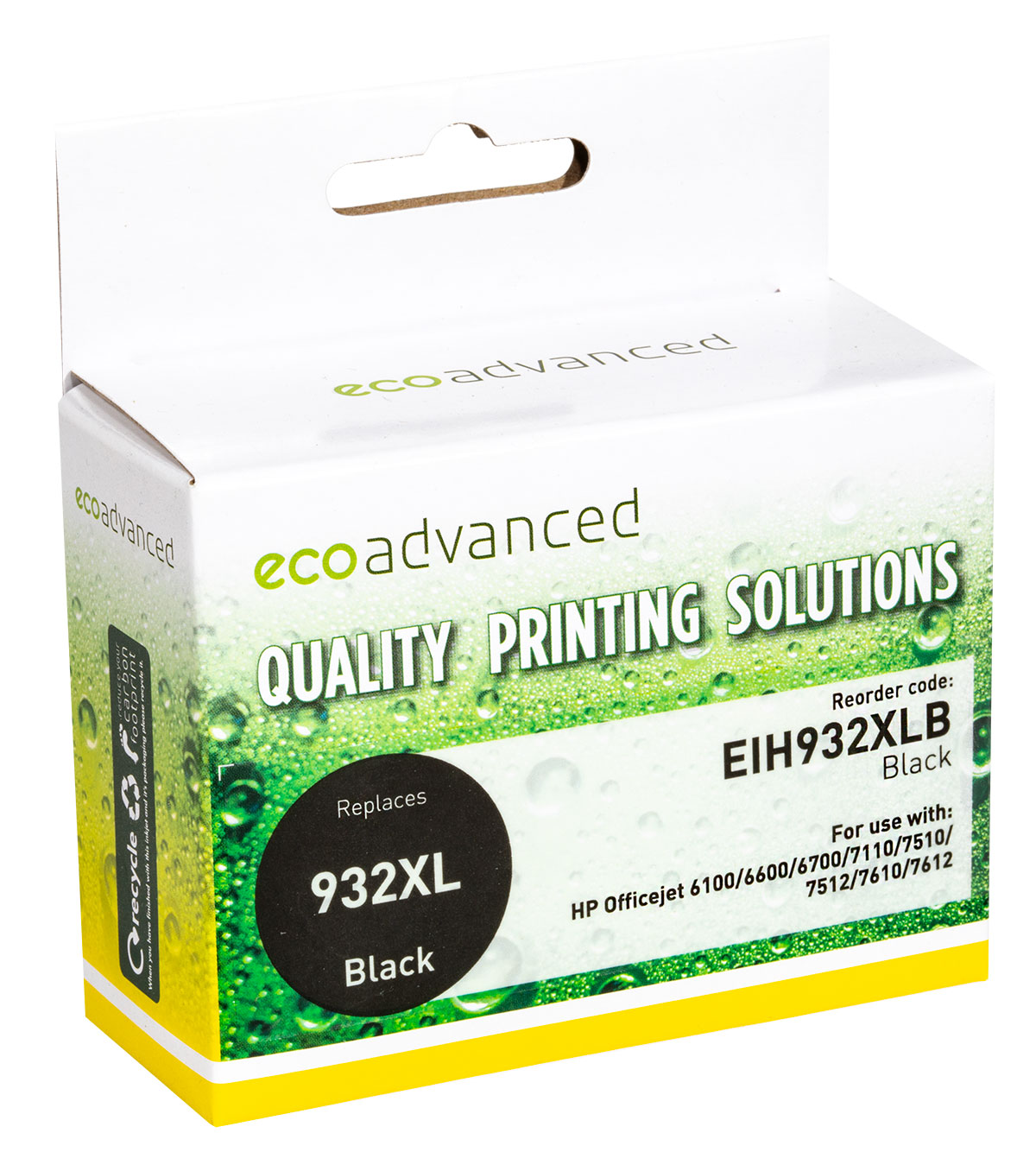 Gold Line HP 932XL Black