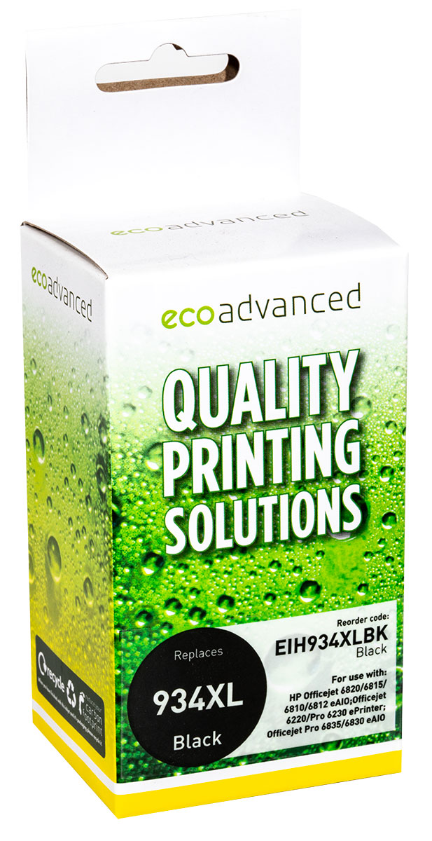 Gold Line HP 934XL Black