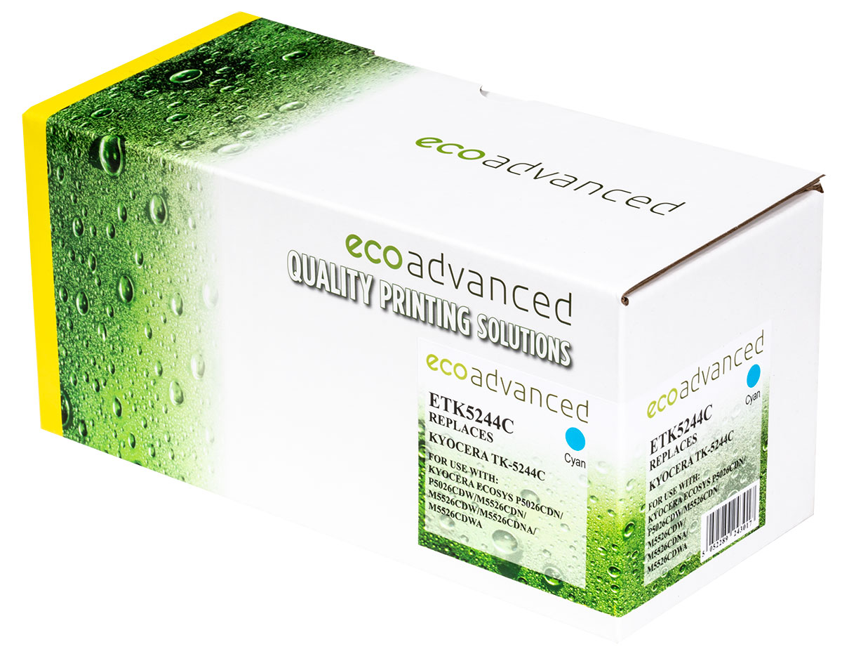 Gold Line Kyocera Toner TK5244 Cyan