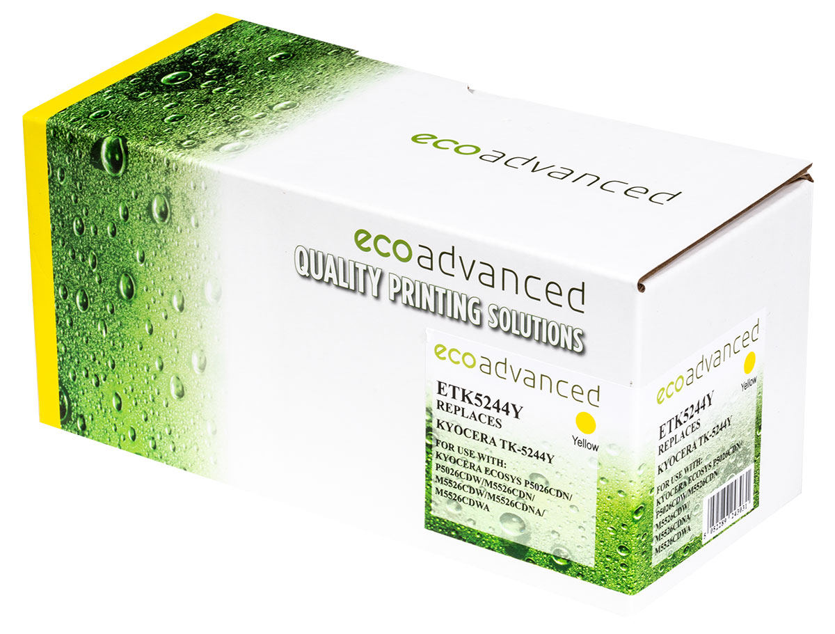 Gold Line Kyocera Toner TK5244 Yellow