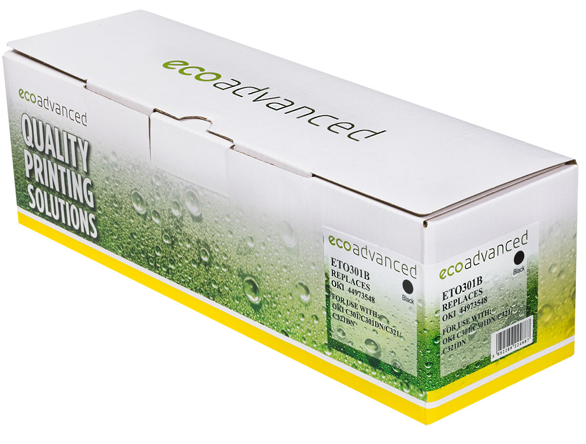 Gold Line OKI C301 Black Reman