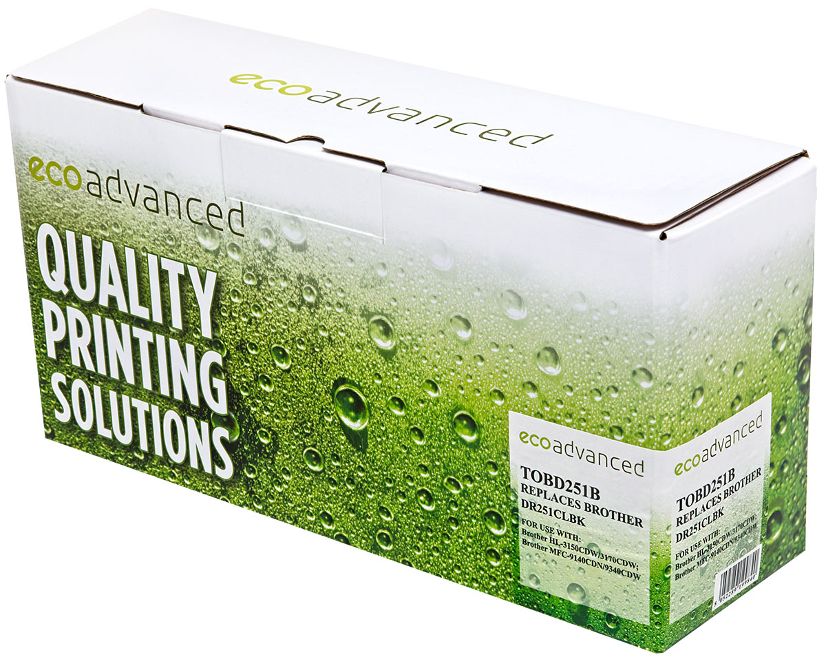 Eco Advanced Brother DR251 DRUM UNIT for TN251 Bk