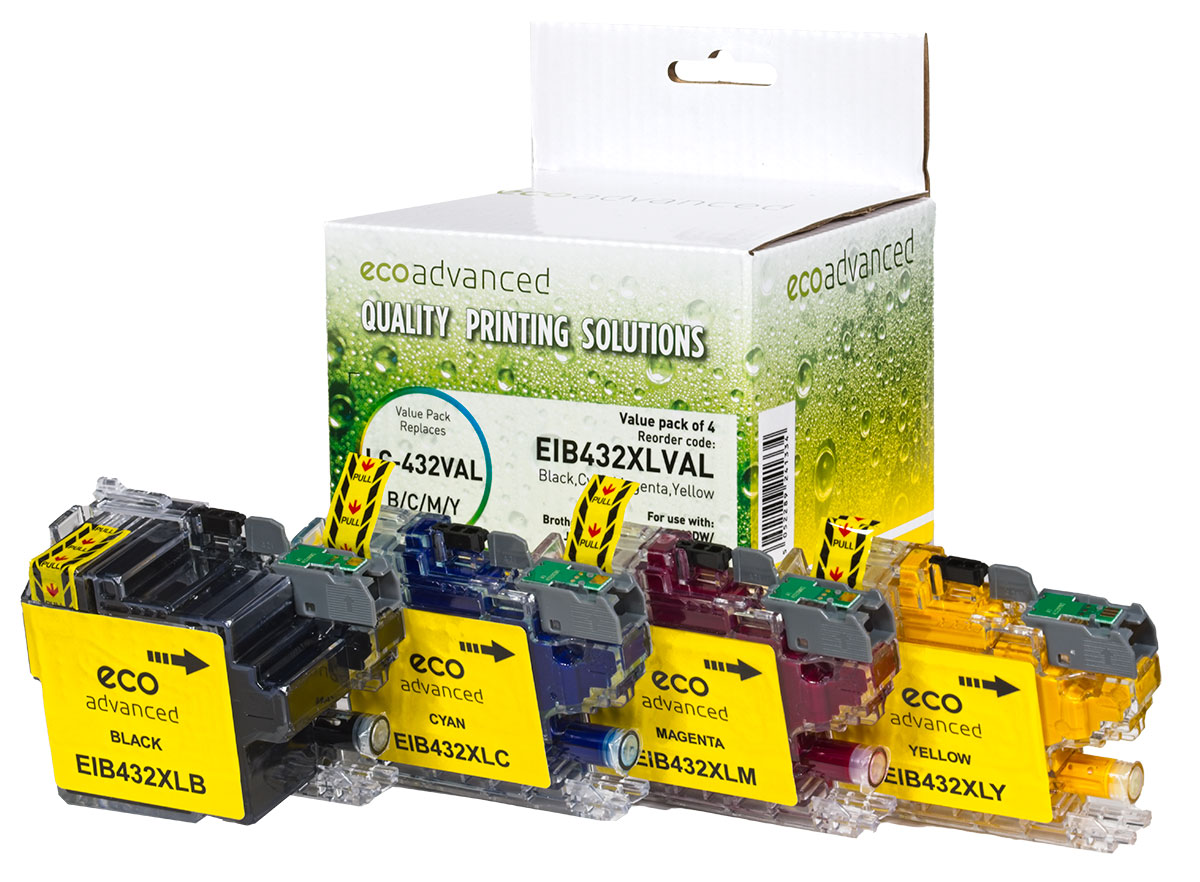 Gold Line Brother LC432XL VALUE PACK