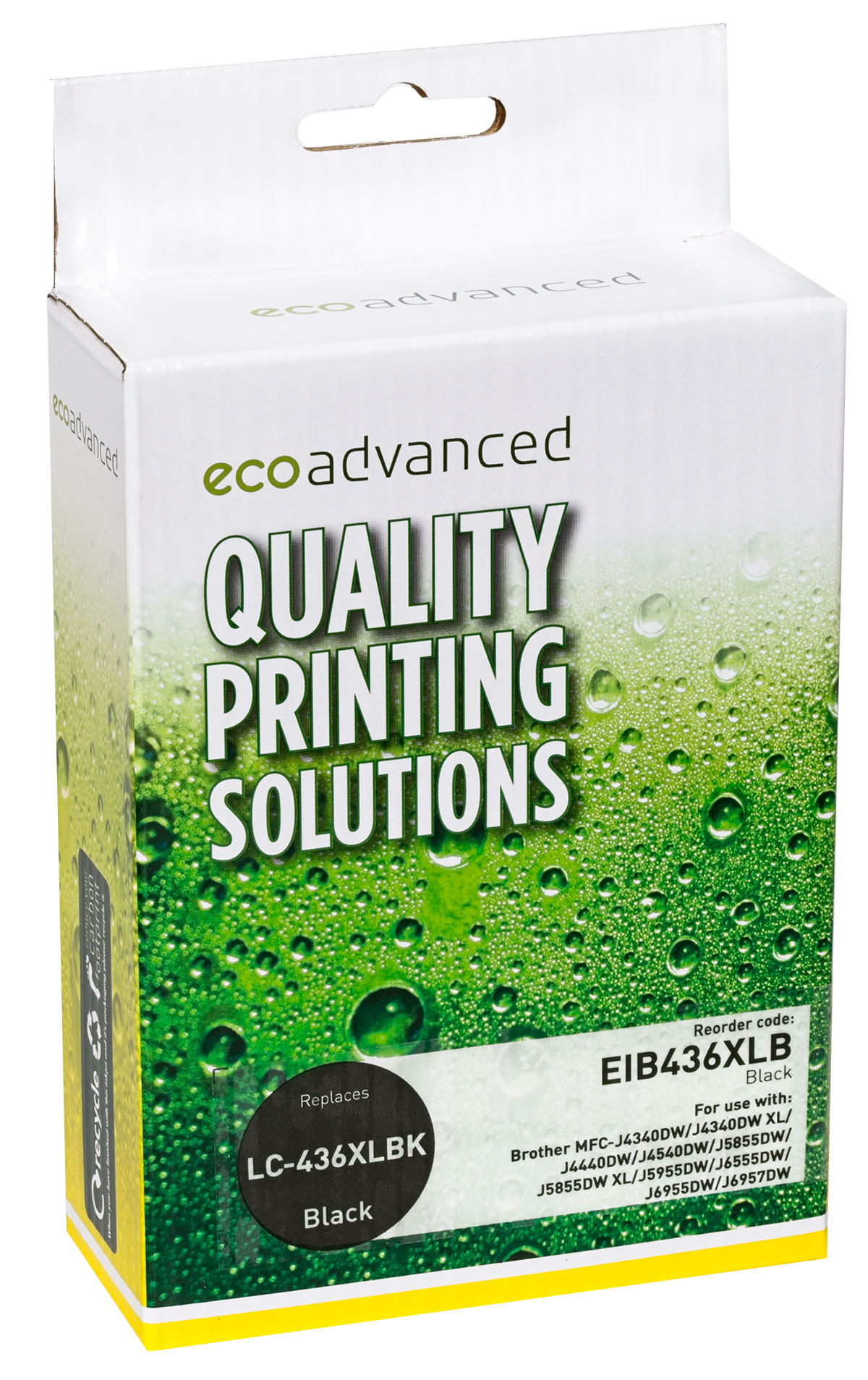 Gold Line Brother LC436XL Black